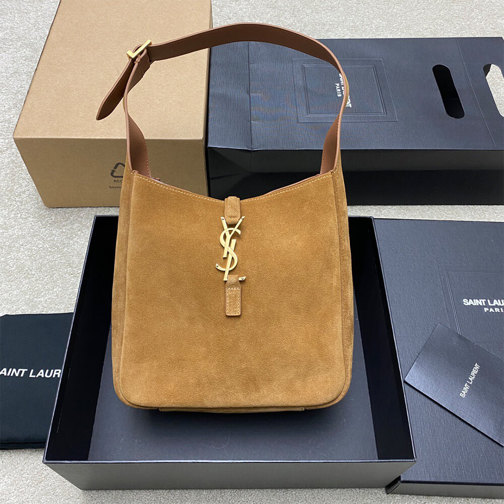 YSL le 5 a 7 supple small suede